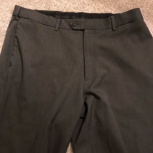 Men’s Savane Gray Dress Pants. Size 36/30